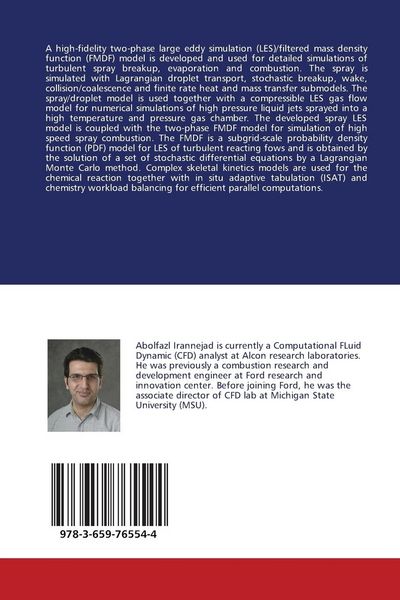 Produktbild: Advanced Models for Turbulent Spray and Combustion Simulations