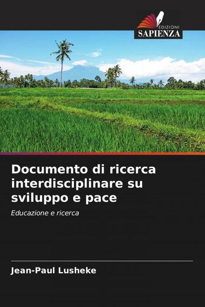 Produktbild: Documento di ricerca interdisciplinare su sviluppo e pace