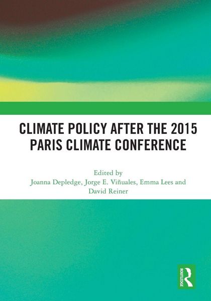 Produktbild: Climate Policy after the 2015 Paris Climate Conference