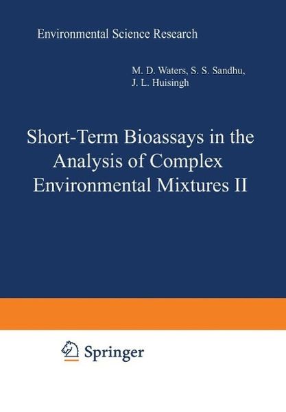 Produktbild: Short-Term Bioassays in the Analysis of Complex Environmental Mixtures II
