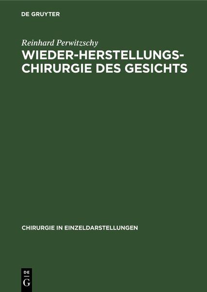 Produktbild: Wiederherstellungschirurgie des Gesichts
