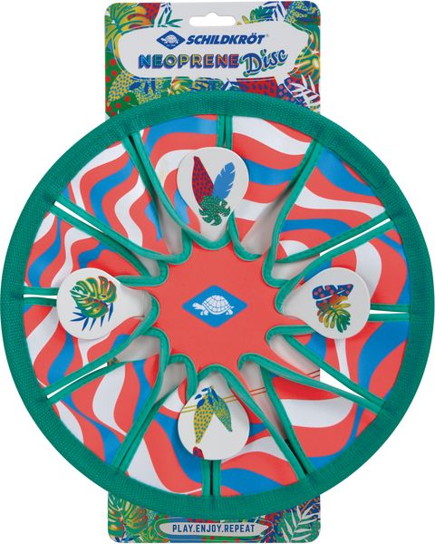 Produktbild: Schildkr&ouml;t 970352 - Neopren Disc, Frisbee, 1 St&uuml;ck sortiert