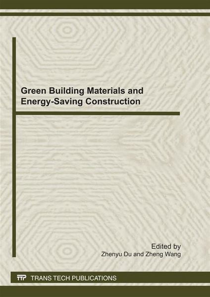Produktbild: Green Building Materials and Energy-Saving Construction
