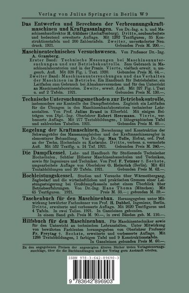 Produktbild: Der Einflu&szlig; der r&uuml;ckgewinnbaren Yerlustw&auml;rme des Hochdruckteils auf den Dampfverbrauch der Dampf-Turbinen