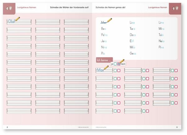 Produktbild: Mein Blitzheft 1 - Blitzw&ouml;rter lesen und abschreiben