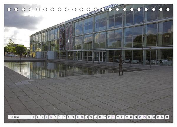 Produktbild: Aarhus: Stadt des L&auml;chelns - Kulturhauptstadt D&auml;nemarks (Tischkalender 2026 DIN A5 quer), CALVENDO Monatskalender