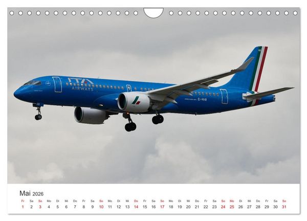 Produktbild: Frankfurt Airport - EDDF (Wandkalender 2026 DIN A4 quer), CALVENDO Monatskalender