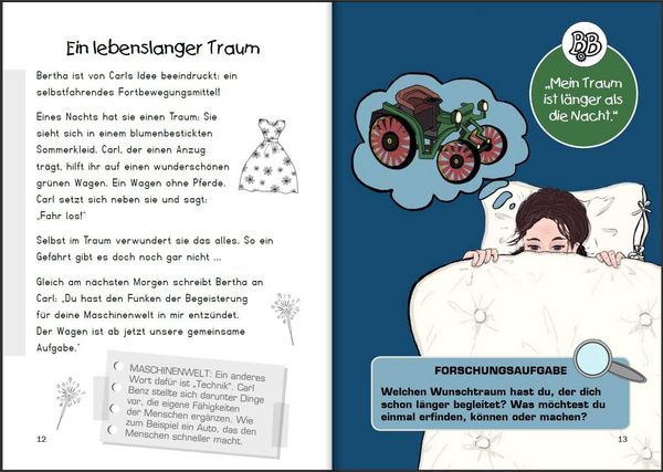 Produktbild: Bertha Benz - Die erste Autofahrerin