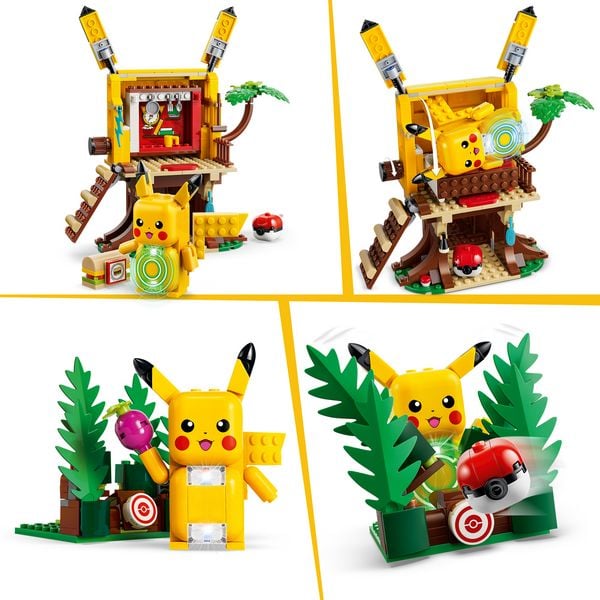Produktbild: LEGO Pok&eacute;mon: SMART Play: Trainingshaus mit Pikachu All-in-1 Set 72164