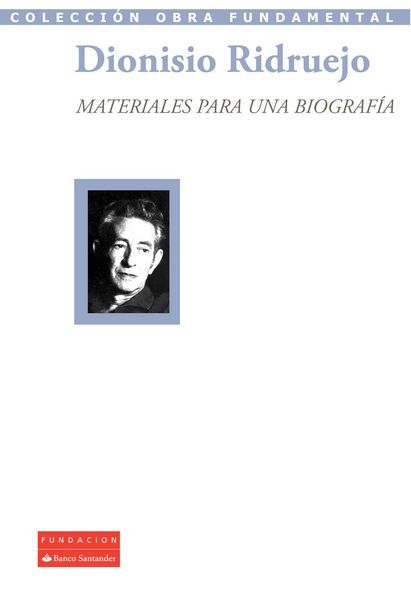 Produktbild: Materiales para una biograf&iacute;a