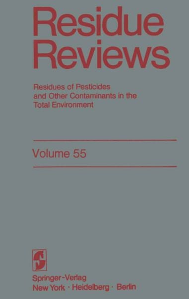 Produktbild: Residue Reviews