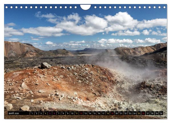 Produktbild: Islande &icirc;le de merveilles naturelles (Calendrier mural 2026 DIN A4 vertical), CALVENDO calendrier mensuel
