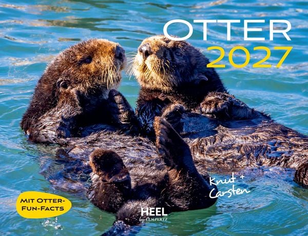 Produktbild: Otter Kalender 2027 Wandkalender Eintragkalender