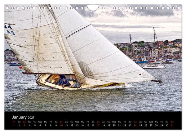 Produktbild: The Beauty of Sailing (Wall Calendar 2027 DIN A4 landscape), CALVENDO 12 Month Wall Calendar