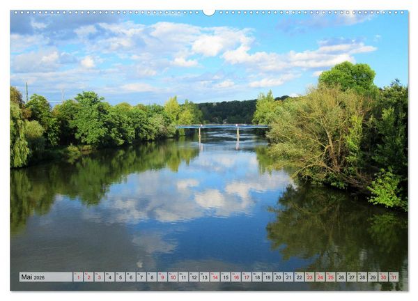 Produktbild: Burgenlandkreis - Naumburg, Wei&szlig;enfels, Zeitz (Wandkalender 2026 DIN A2 quer), CALVENDO Monatskalender