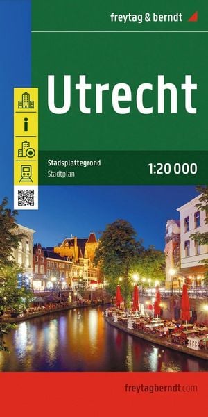 Produktbild: freytag & berndt Stadtplan Utrecht 1:20.000