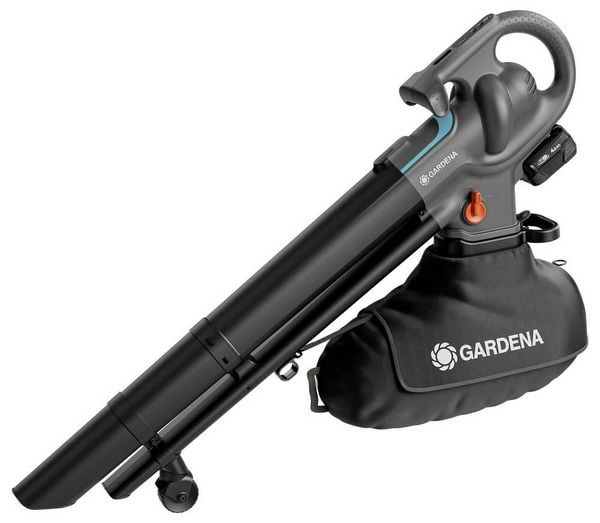 Produktbild: GARDENA 14895-20 PowerJetCollect Ready-To-Use Laubbl&auml;ser inkl. Akku 18V