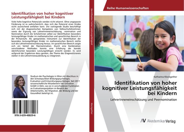 Produktbild: Identifikation von hoher kognitiver Leistungsf&auml;higkeit bei Kindern