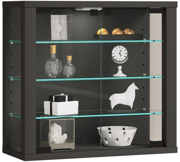 Produktbild: Wandvitrine H&auml;ngevitrine Glasvitrine Vitrosa S