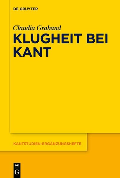Produktbild: Klugheit bei Kant