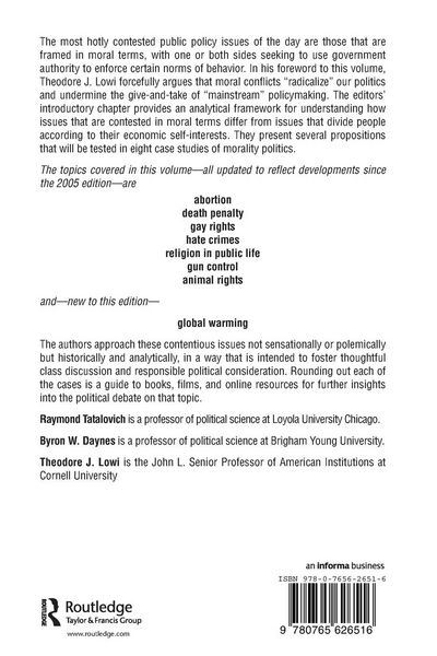 Produktbild: Moral Controversies in American Politics