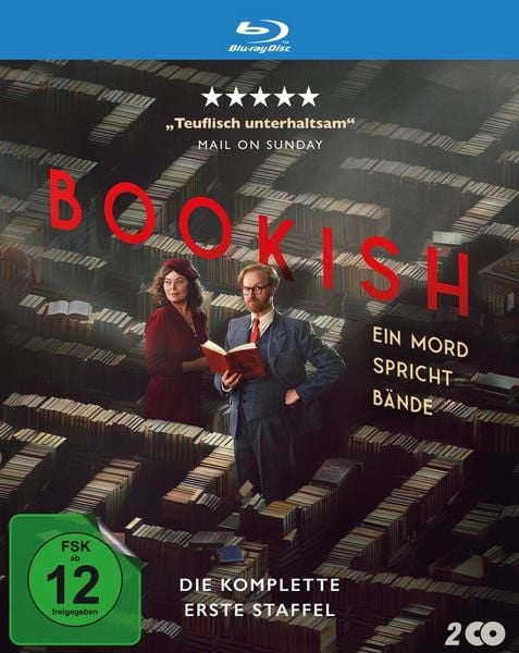 Produktbild: Bookish - Ein Mord spricht B&auml;nde. Die komplette erste Staffel [2 BRs]