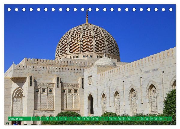 Produktbild: Unterwegs im Weihrauchland Oman (Tischkalender 2027 DIN A5 quer), CALVENDO Monatskalender