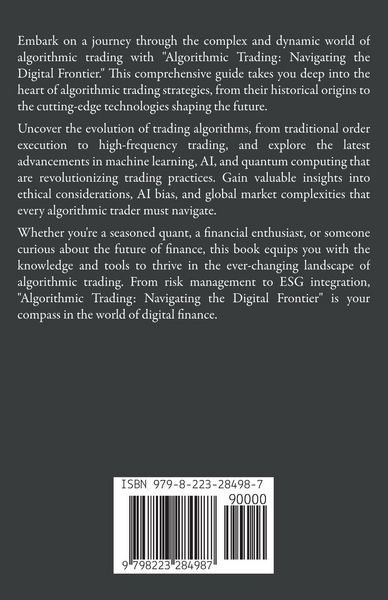 Produktbild: Algorithmic Trading