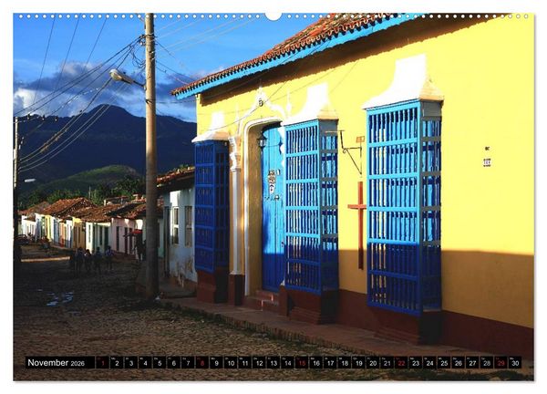 Produktbild: Kuba - Rhythmus, Rum und Revolution (hochwertiger Premium Wandkalender 2026 DIN A2 quer), Kunstdruck in Hochglanz