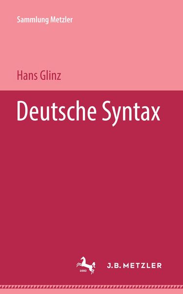 Produktbild: Deutsche Syntax