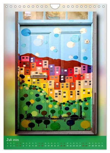 Produktbild: T&uuml;ren in Madeira (Wandkalender 2026 DIN A4 hoch), CALVENDO Monatskalender