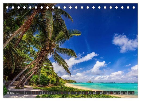 Produktbild: Seychellen &ndash; Traumstr&auml;nde im Paradies (Tischkalender 2026 DIN A5 quer), CALVENDO Monatskalender