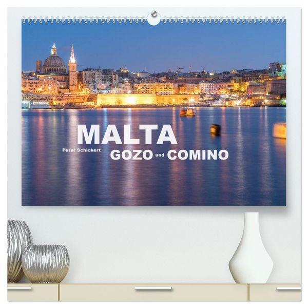Produktbild: Malta - Gozo und Comino (hochwertiger Premium Wandkalender 2026 DIN A2 quer), Kunstdruck in Hochglanz