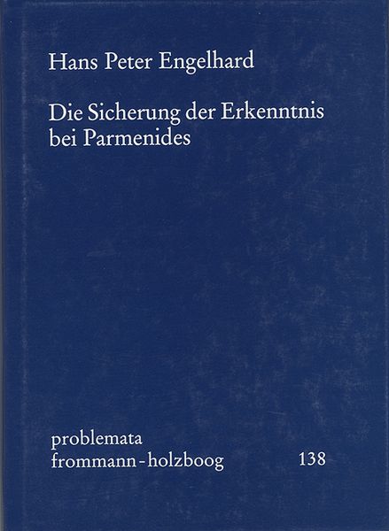 Produktbild: Die Sicherung der Erkenntnis bei Parmenides