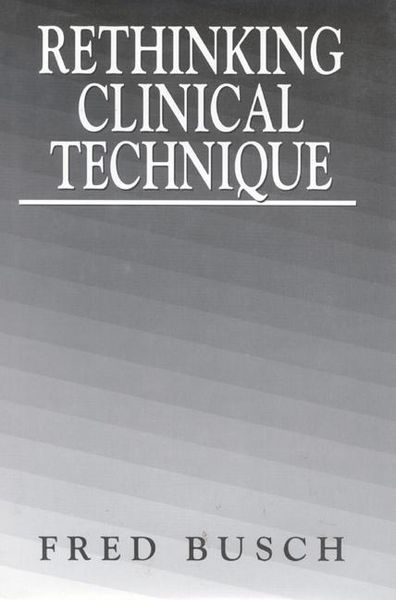 Produktbild: Rethinking Clinical Technique