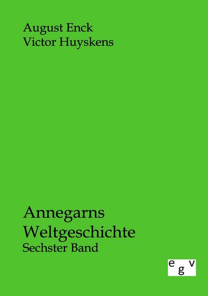 Produktbild: Annegarns Weltgeschichte