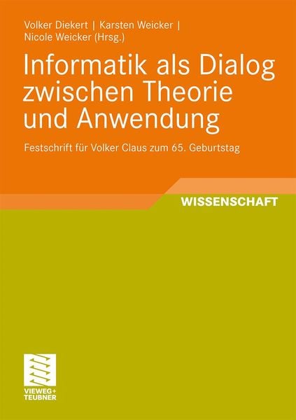 Produktbild: Informatik als Dialog zwischen Theorie und Anwendung