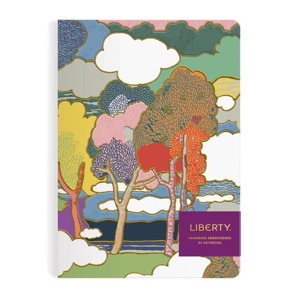 Produktbild: Liberty Prospect Road B5 Handmade Embroidered Journal