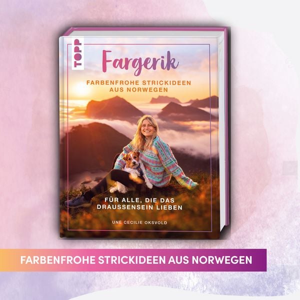 Produktbild: Fargerik - Farbenfrohe Strickideen aus Norwegen