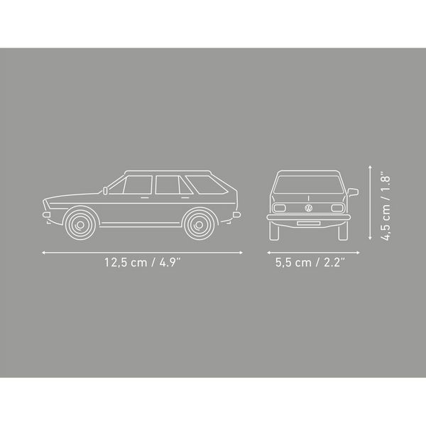 Produktbild: COBI 24641 - Volkswagen Passat Variant B1, rot, Bausatz 1:35, 110 Klemmbausteine