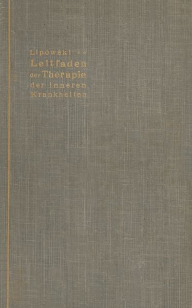 Produktbild: Leitfaden der Therapie der inneren Krankheiten