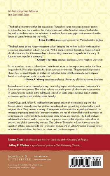 Produktbild: Labor of Extraction in Latin America