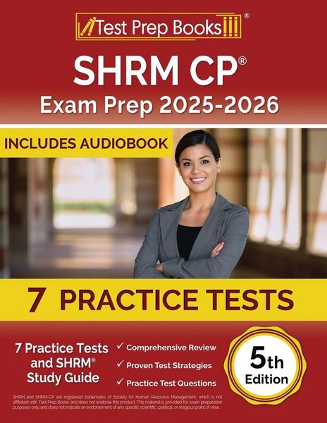 Produktbild: SHRM CP Exam Prep 2025-2026