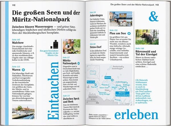 Produktbild: DUMONT Reise-Taschenbuch Reisef&uuml;hrer Mecklenburgische Seenplatte