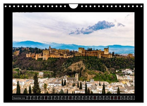 Produktbild: Andalusien - Die Seele Spaniens (Wandkalender 2026 DIN A4 quer), CALVENDO Monatskalender