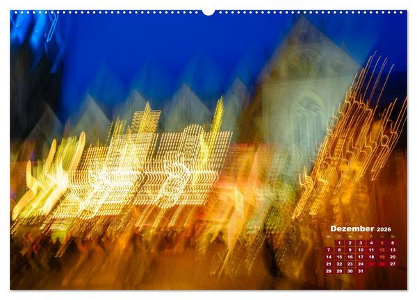 Produktbild: Die Spuren des Lichts (Wandkalender 2026 DIN A2 quer), CALVENDO Monatskalender