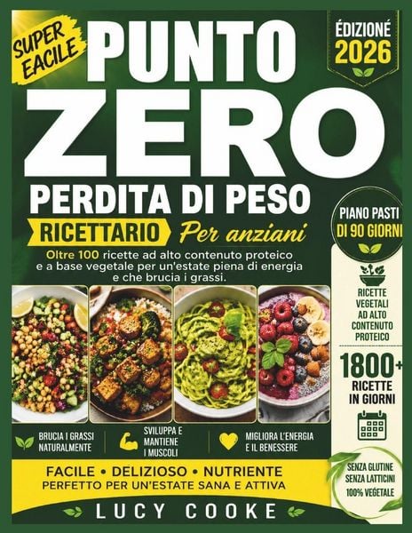 Produktbild: Punto Zero perdita di peso Ricettario Per anziani