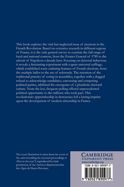 Produktbild: Elections in the French Revolution