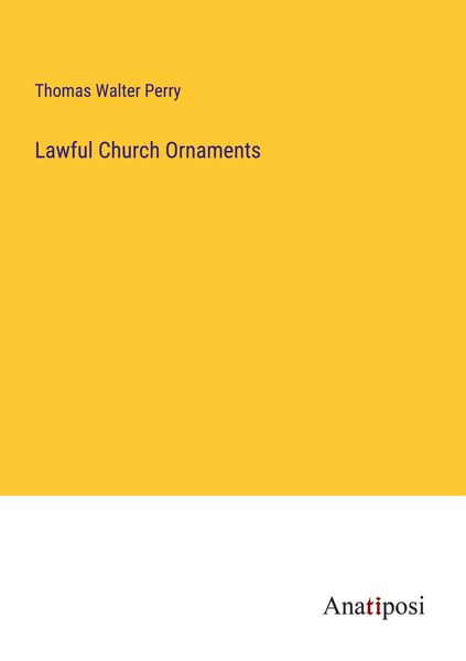 Produktbild: Lawful Church Ornaments