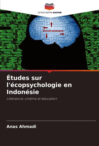 Produktbild: &Eacute;tudes sur l'&eacute;copsychologie en Indon&eacute;sie